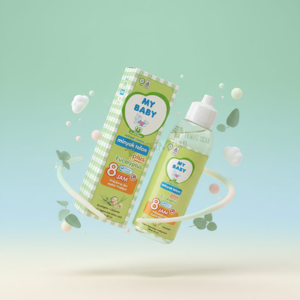 MY BABY MINYAK TELON PLUS 8JAM 60ML/60