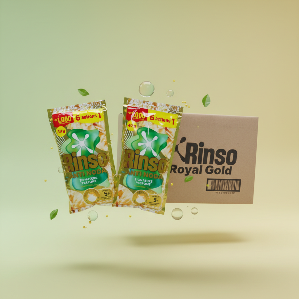RINSO SIGNATURE GOLD LIQUID 6+1 40G/96