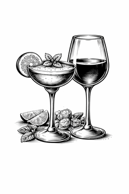 Cocktails & Wine
