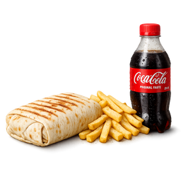 Chicken Shawarma – Classic Fries + Soda