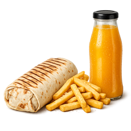 Chicken Shawarma – Classic Fries + Juice