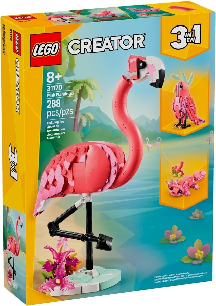 Lego Pink Flamingo