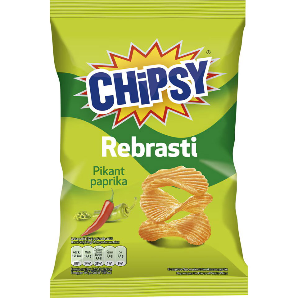 Čips spicy paprika 60g_0