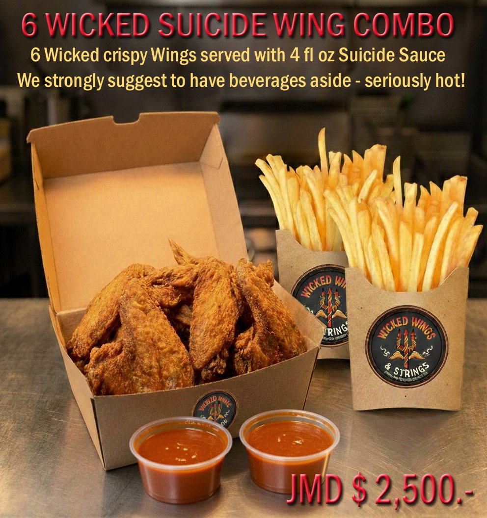 6 Wicked Wing SUICIDE Combo