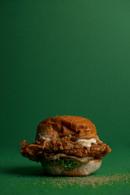 Lemon Pepper Chicken Burger