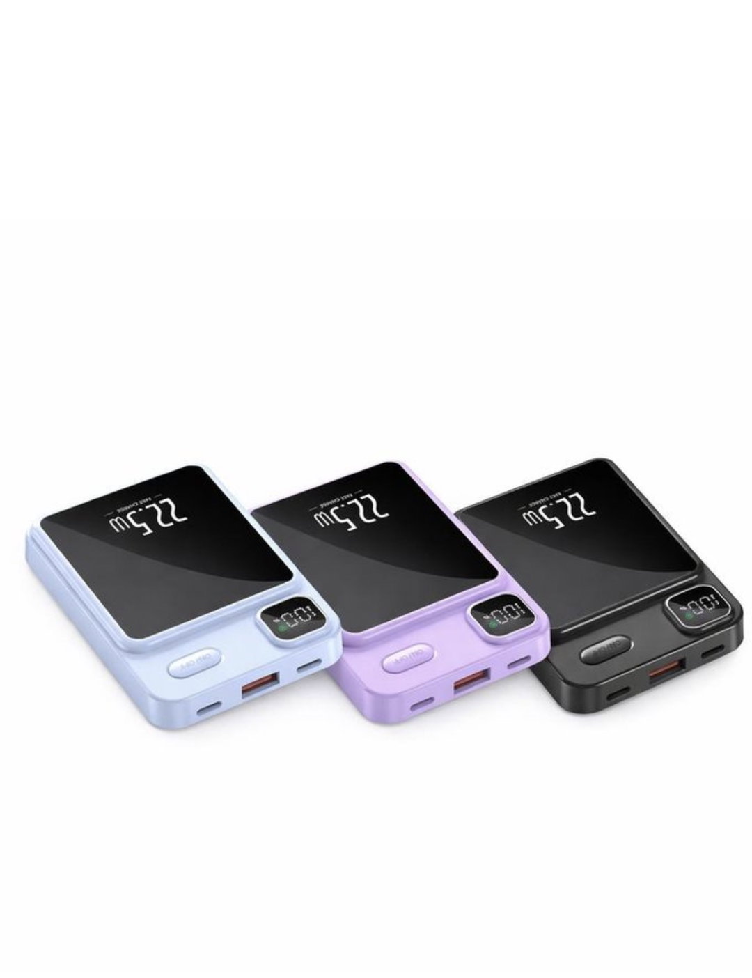 30000mAh Magnetic Wireless Power bank Digital display-Fast Charging Portable Power bank