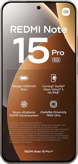 Redmi Note 15 Pro 512/12go 5G