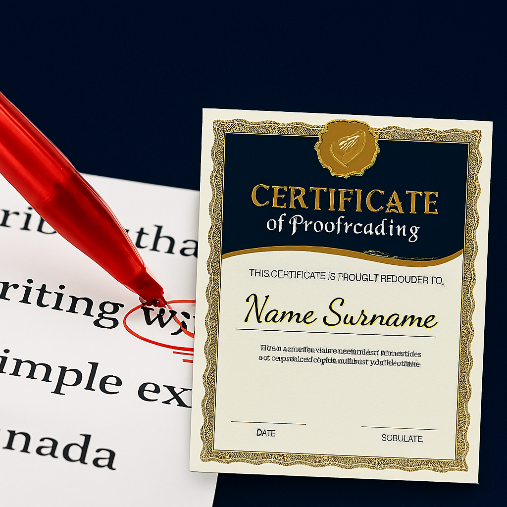Jasa Proofreading + Sertifikat