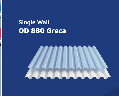 OD Series Single Layer - DR Shield OD 880 1.2mm Greca