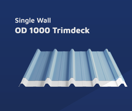 OD Series Single Layer - DR Shield OD 1000 1.2mm Trimdek