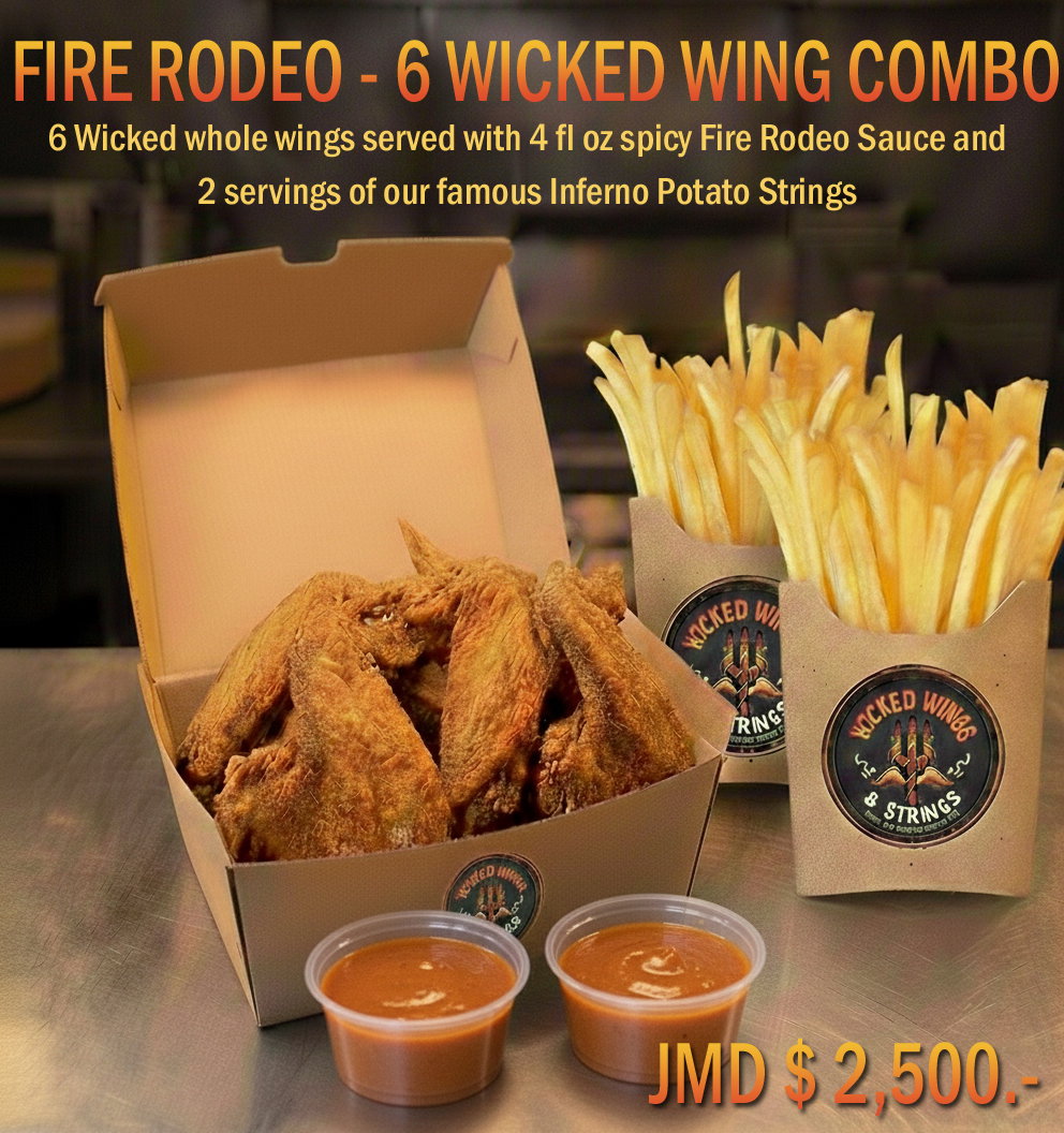 6 Wicked FIRE RODEO Combo