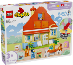 LEGO Bluey's Family House with Memory Game Set 10459
