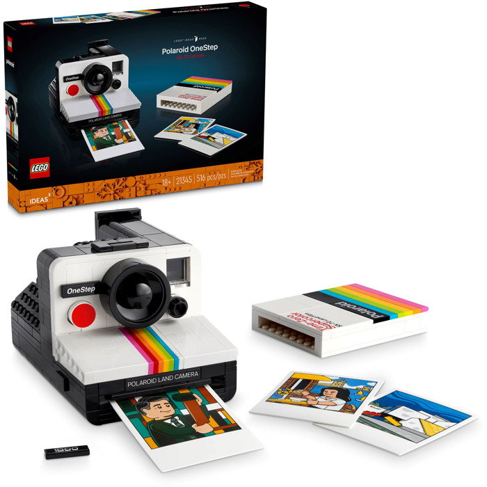 LEGO Polaroid OneStep SX-70 Camera Set 21345