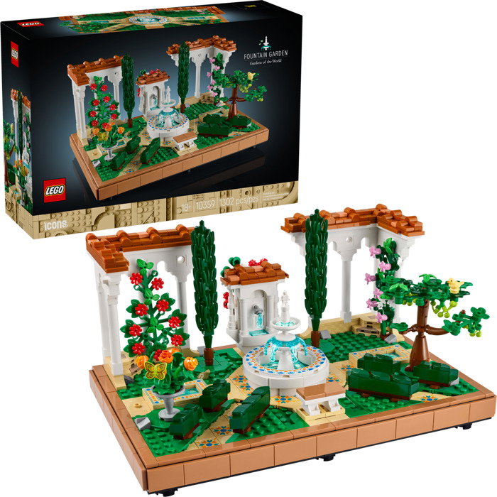 LEGO Fountain Garden Set 10359_0