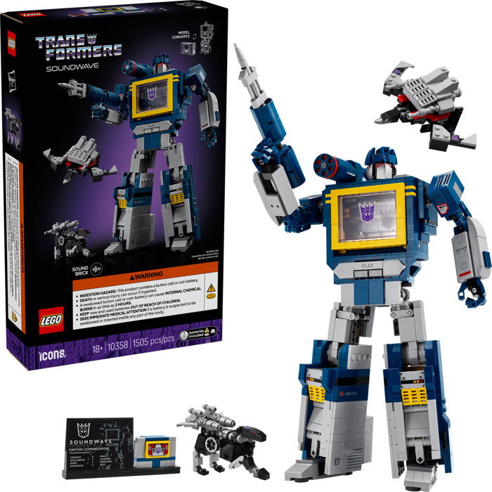 LEGO Transformers: Soundwave Set 10358_0