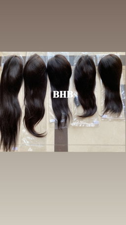 Wig  Luxury straight  100% Cheveux Humain -Densité 180%