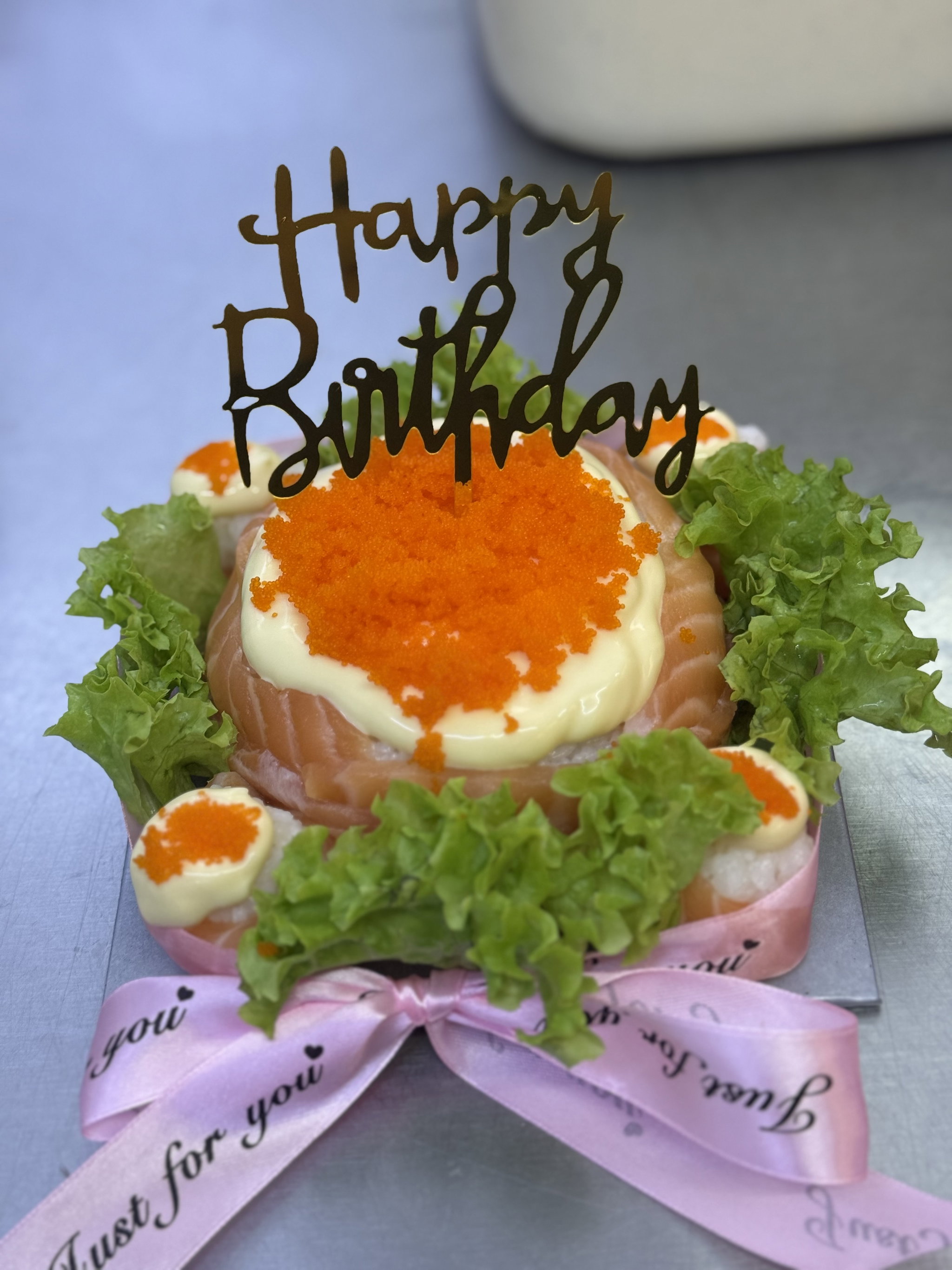 SALMON MAYO CAKE W SIDES (salmon mayo 4pcs)_1