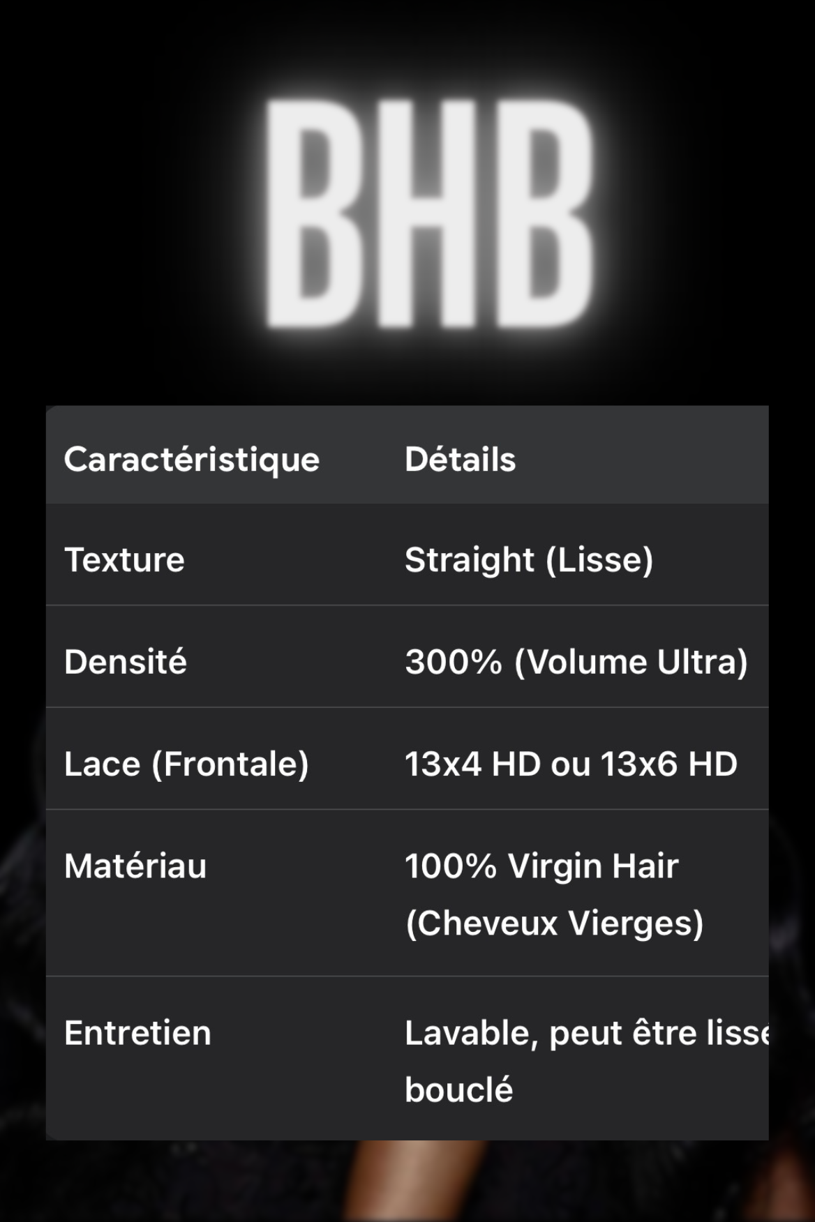 Wig straight 100% Virgin Hair _3