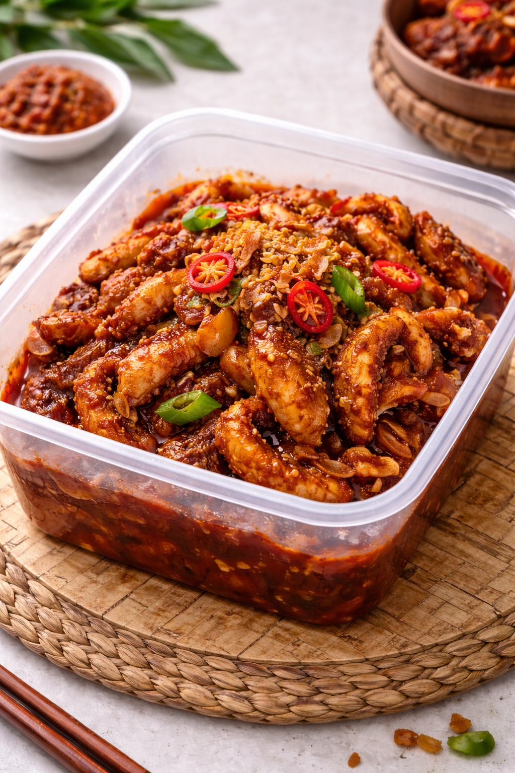 Sambal sotong (boxed)