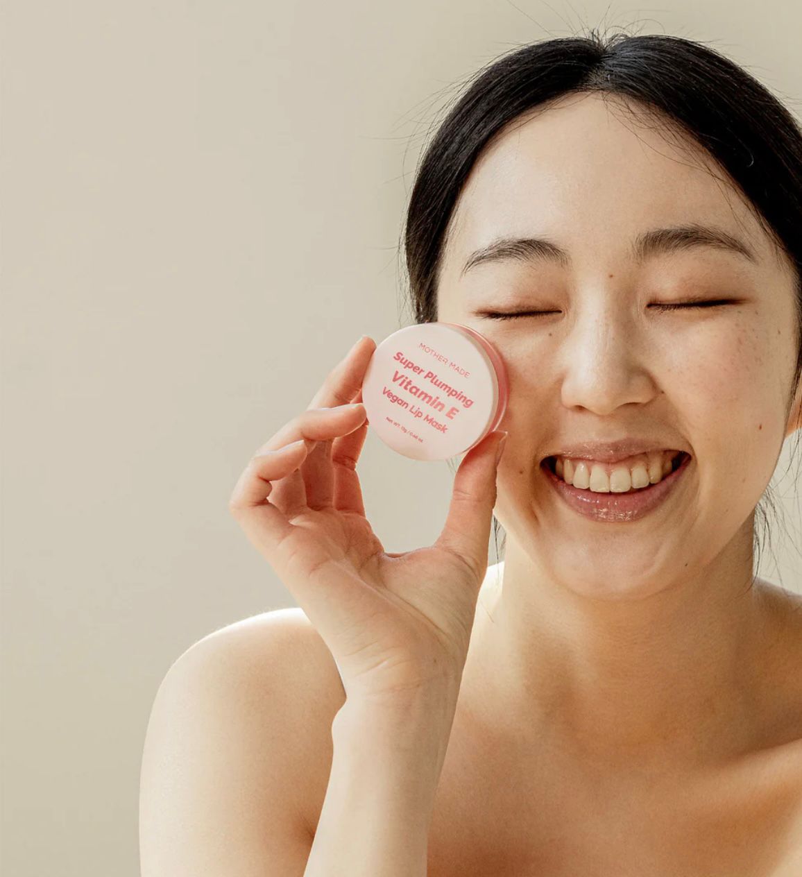 MOTHER MADE Natural Plumping Vegan Vitamin E Lip Mask ماسك شفاه ماذر ميد