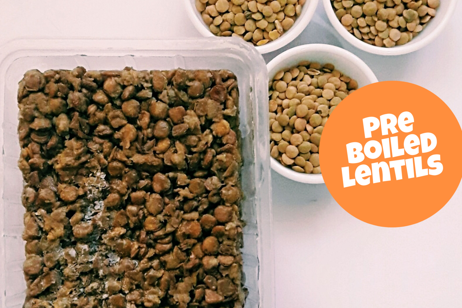 Pre Boiled Lentils a.k.a kamande 500g pack_0
