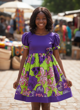 DARLINGS AFRICAN PRINTS DRESS