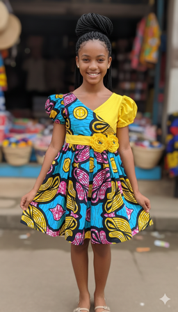 DARLINGS AFRICAN PRINT DRESS