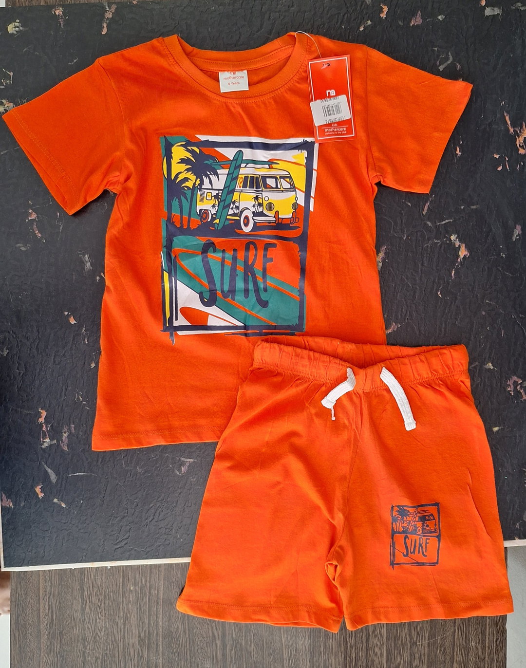 Ensemble leger Orange
