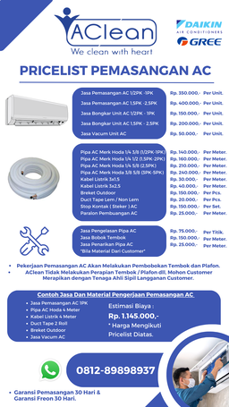 Jasa Pemasangan AC Split