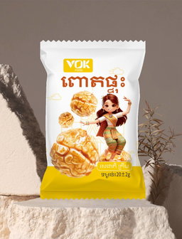 ពោតផ្ទុះរសជាតិ គ្រីម