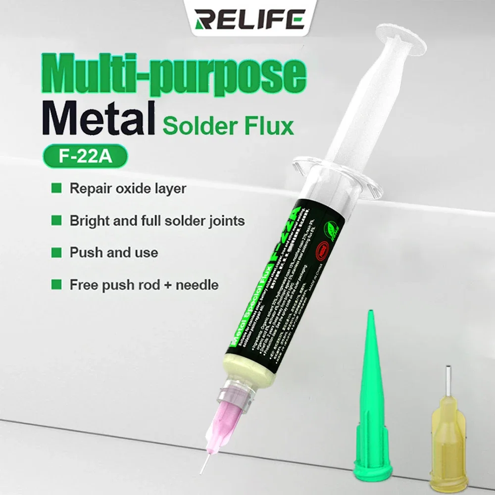 RELIFE F-22A METAL FLUX PASTE (seringue)_0