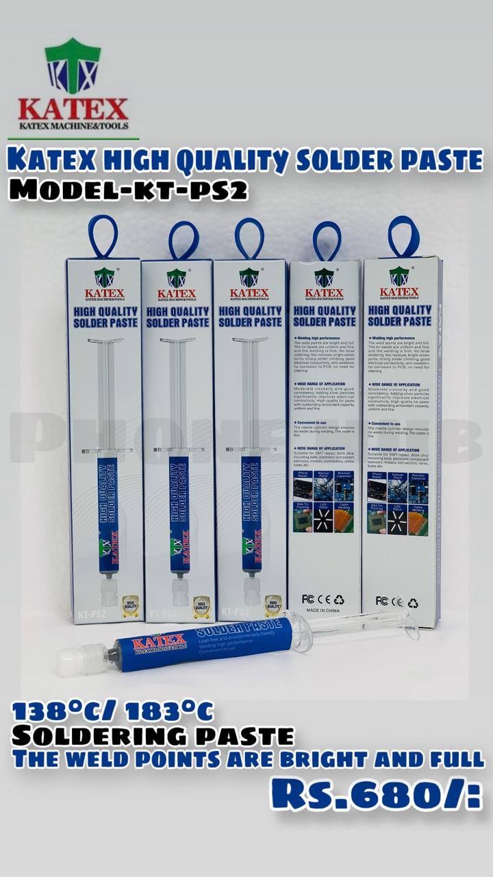 SOLDER PASTE HIGHT QUALITY KATEX 138°C