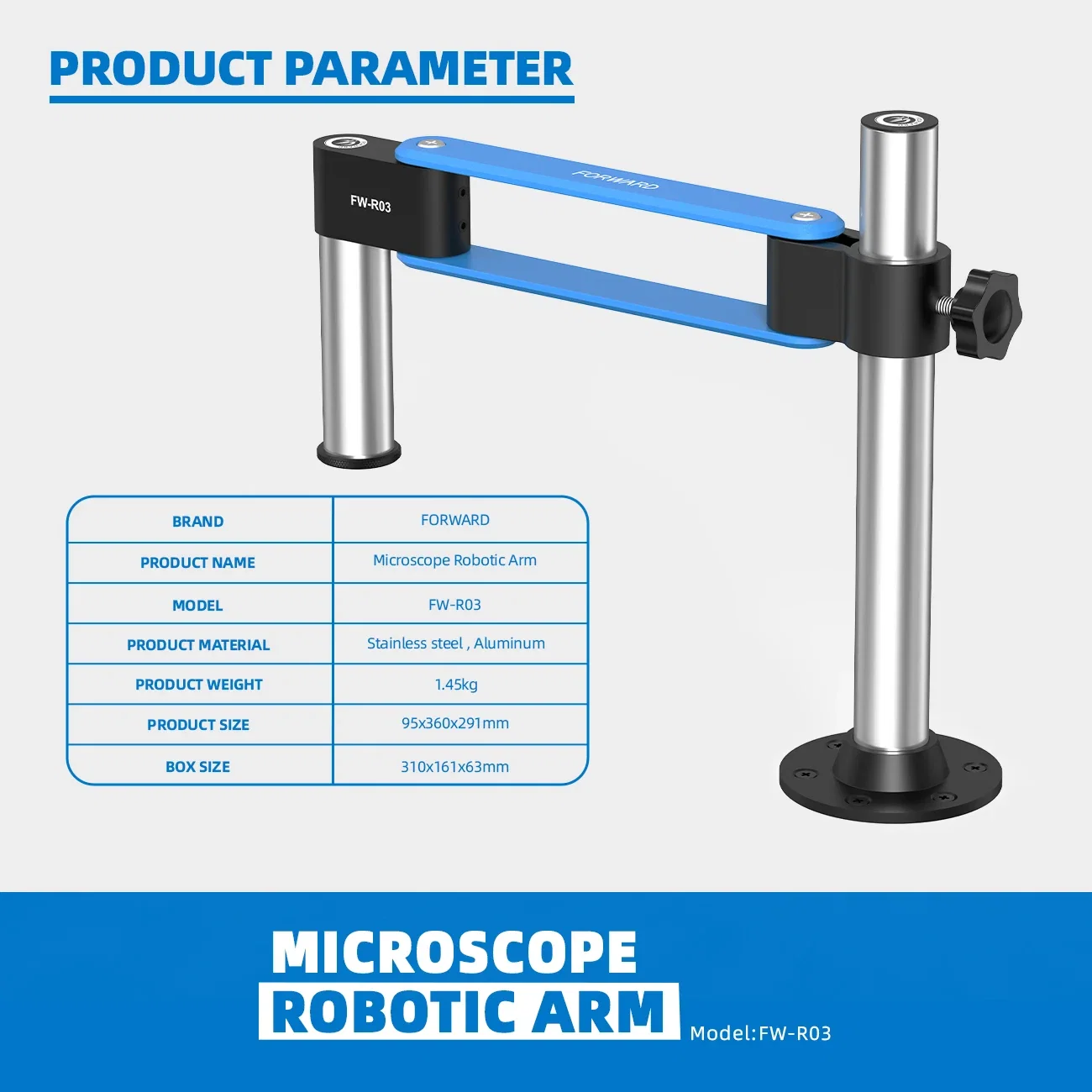 STAND MICROSCOPE FORWARD FW-R03_0