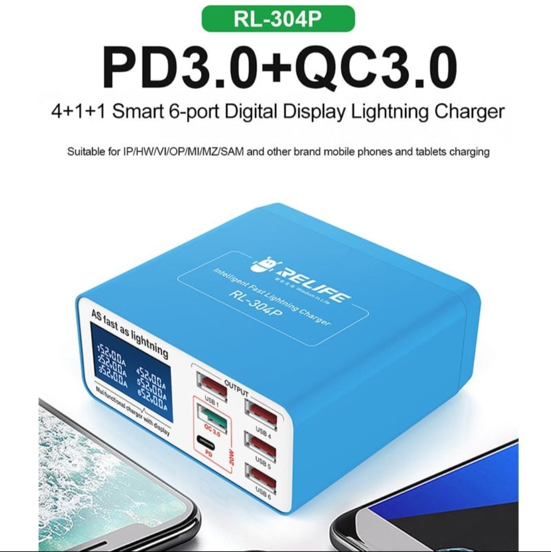 USB CHARGER RELIFE RL-304P