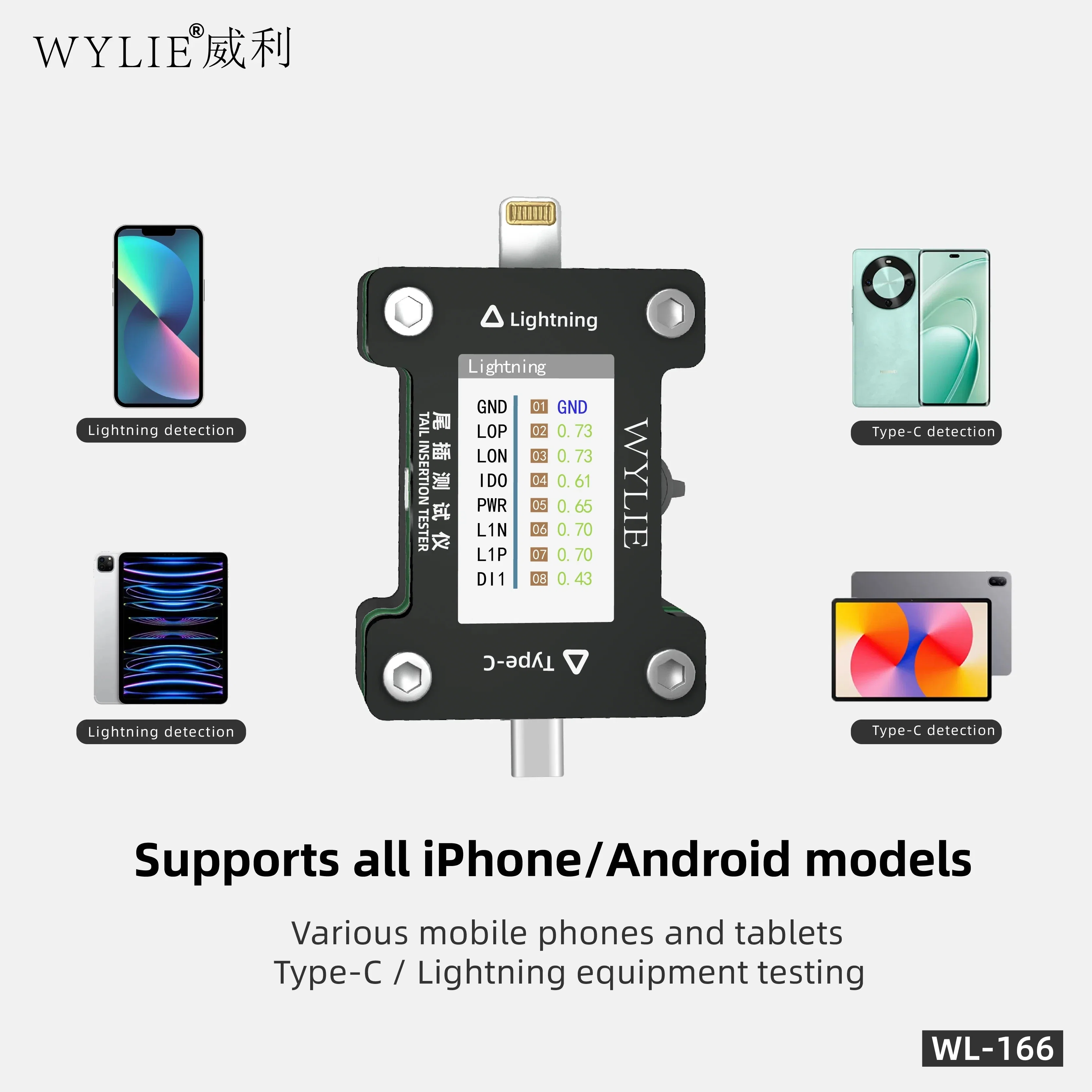 WYLIE WL-166 DETECTOR
