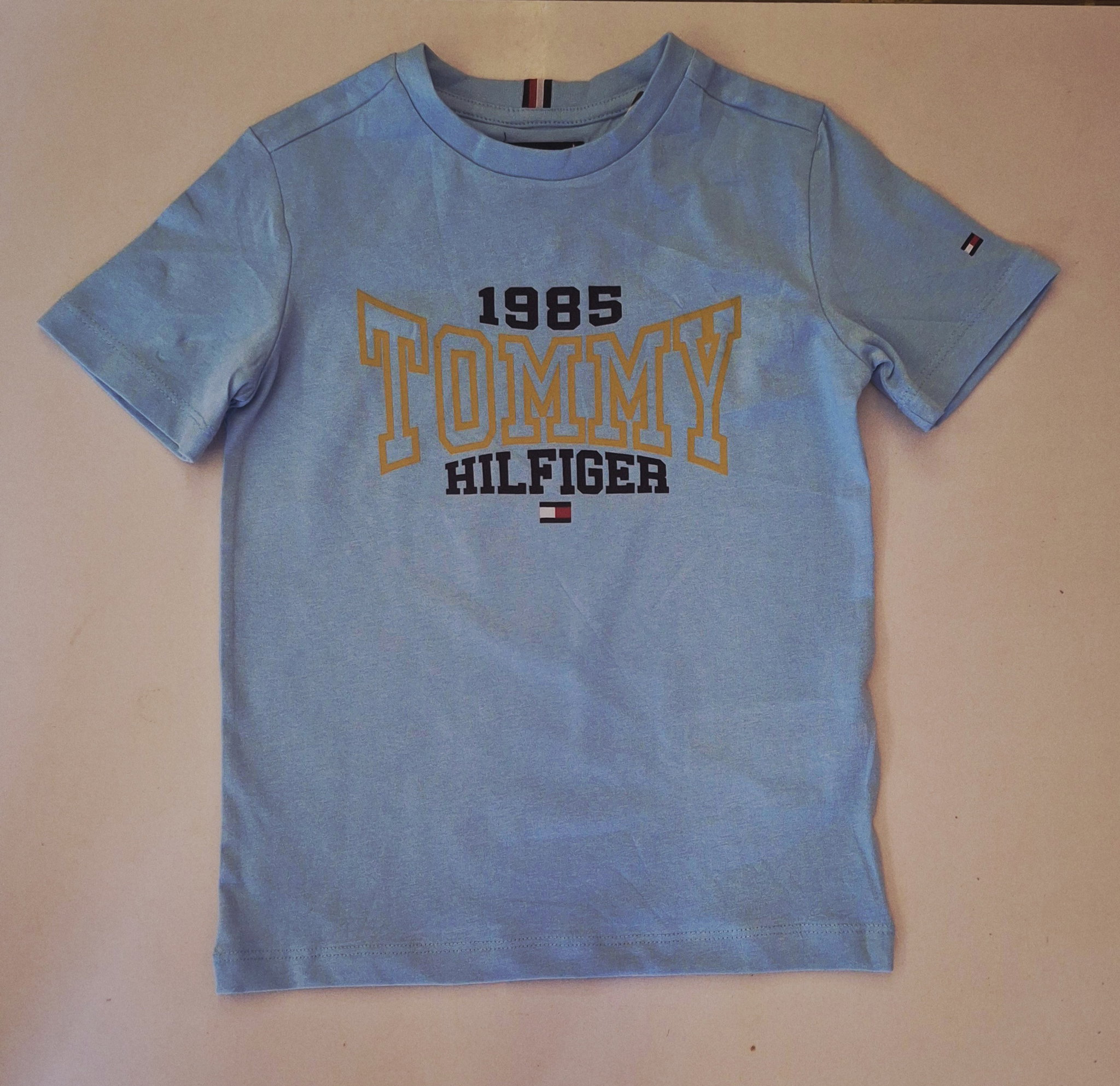 T-shirt TOMMY Bleu clair _0
