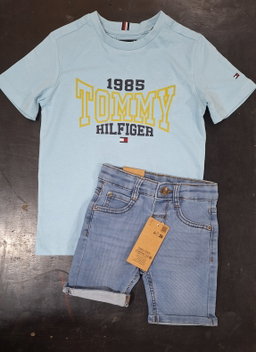 T-shirt TOMMY Bleu clair 