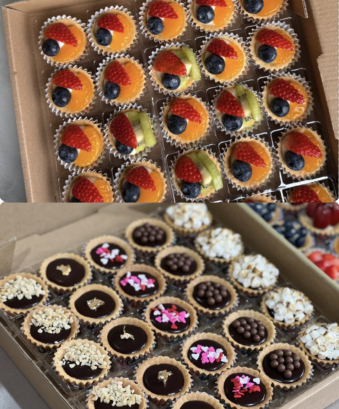 Fruit tarts 
