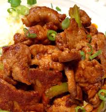 SPICY CHICKEN OR PORK