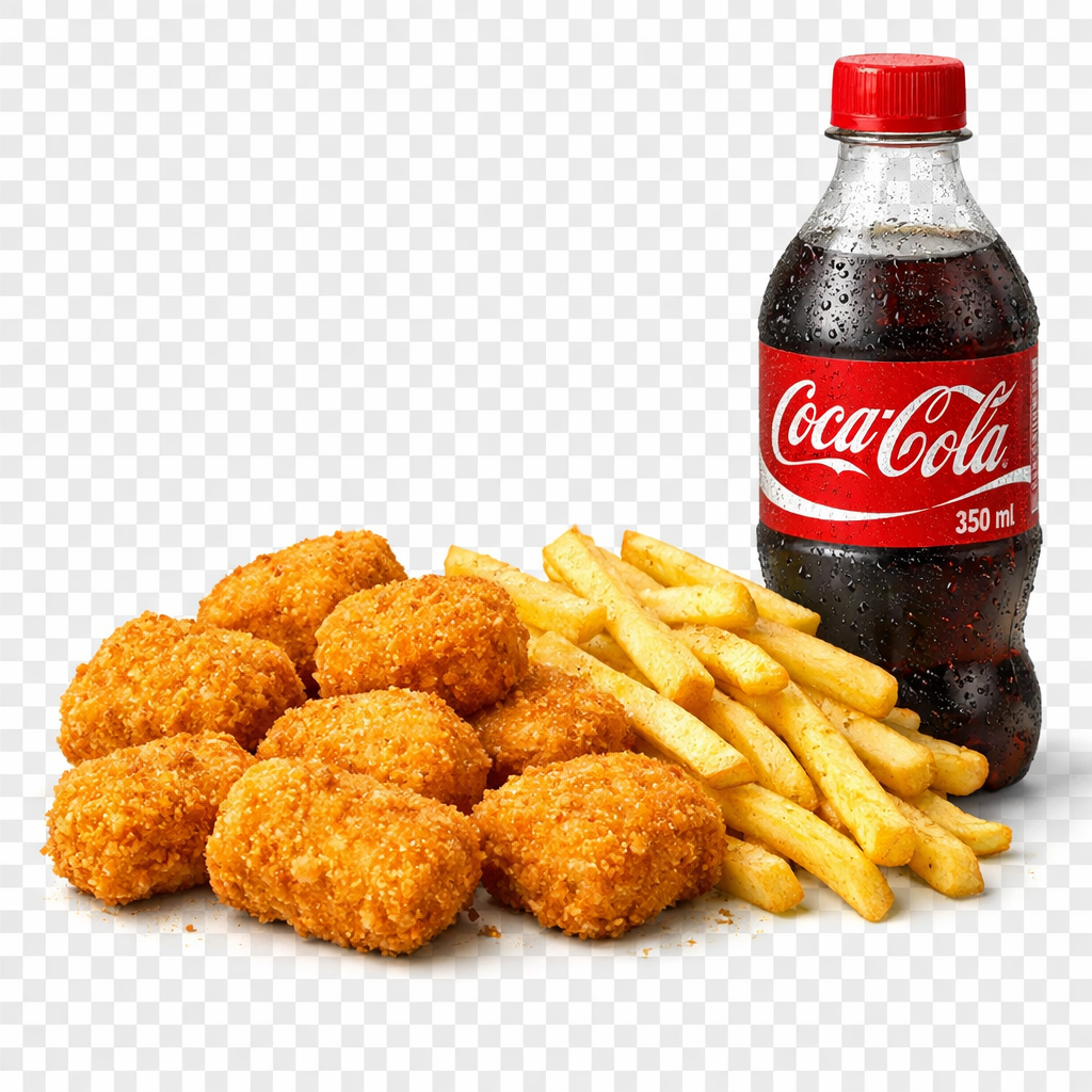 Nuggets + Classic Fries + Soda 350ml_0