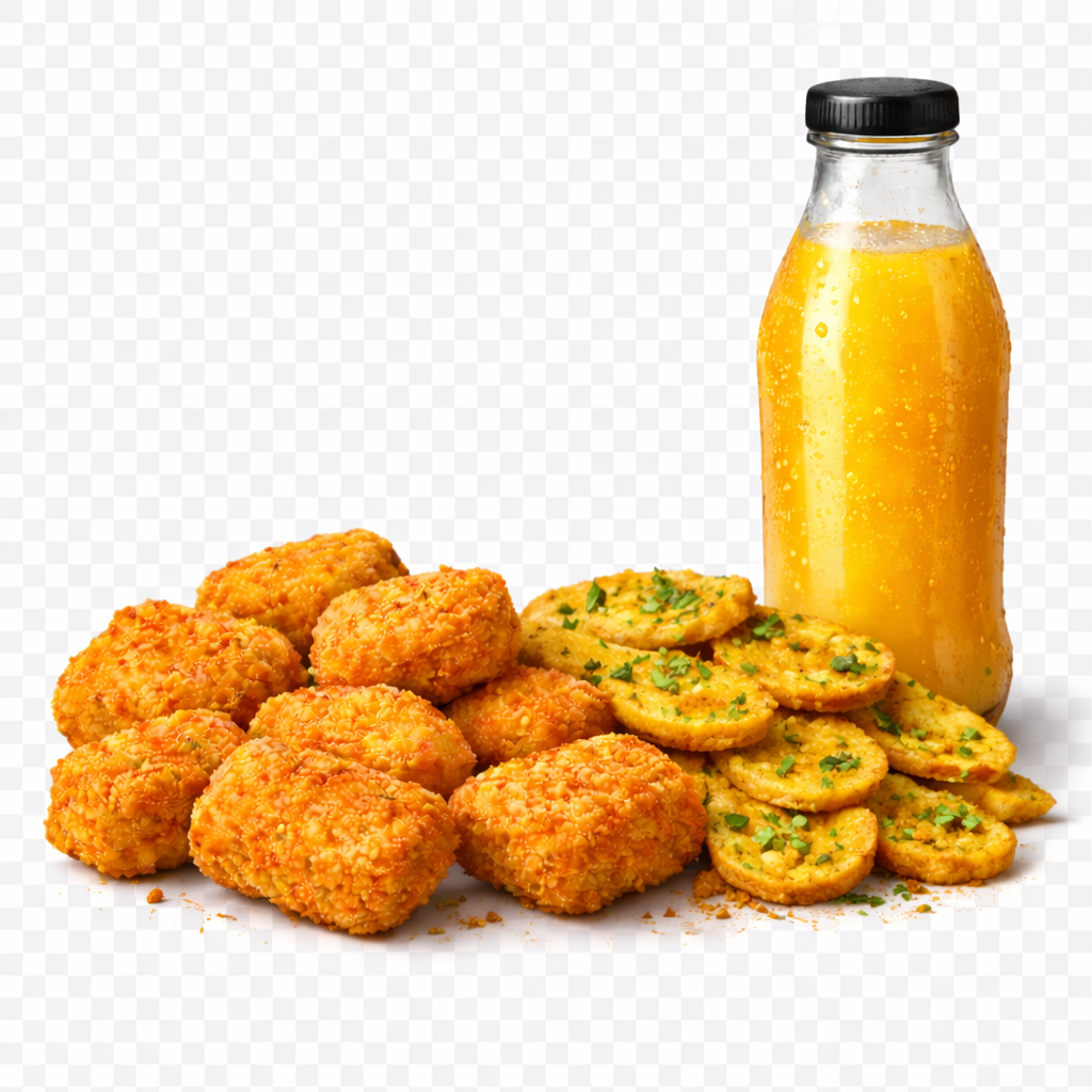 Nuggets + Bhajia + Juice 450ml_0