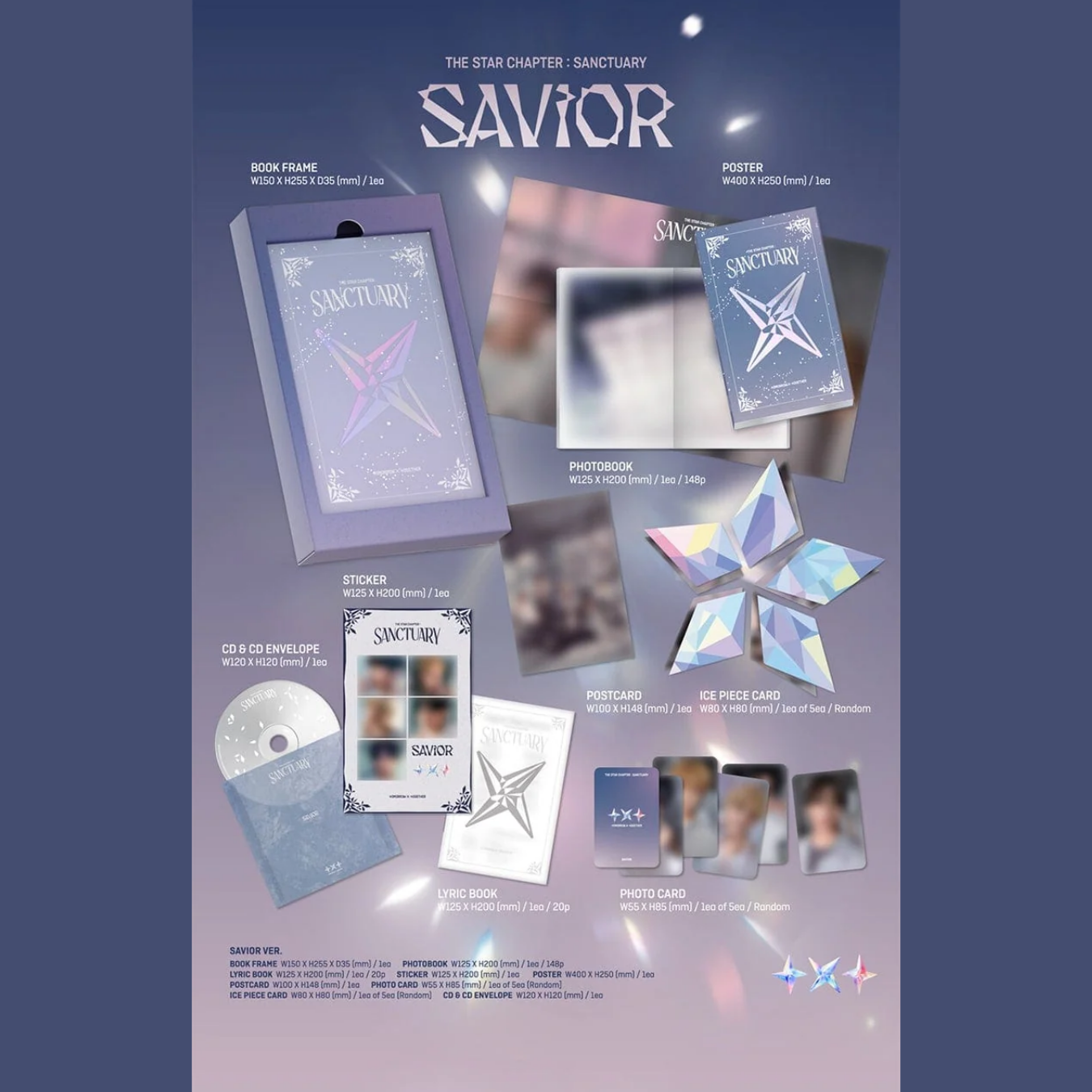 TXT - The Star Chapter SANCTUARY SAVIOR Ver._1