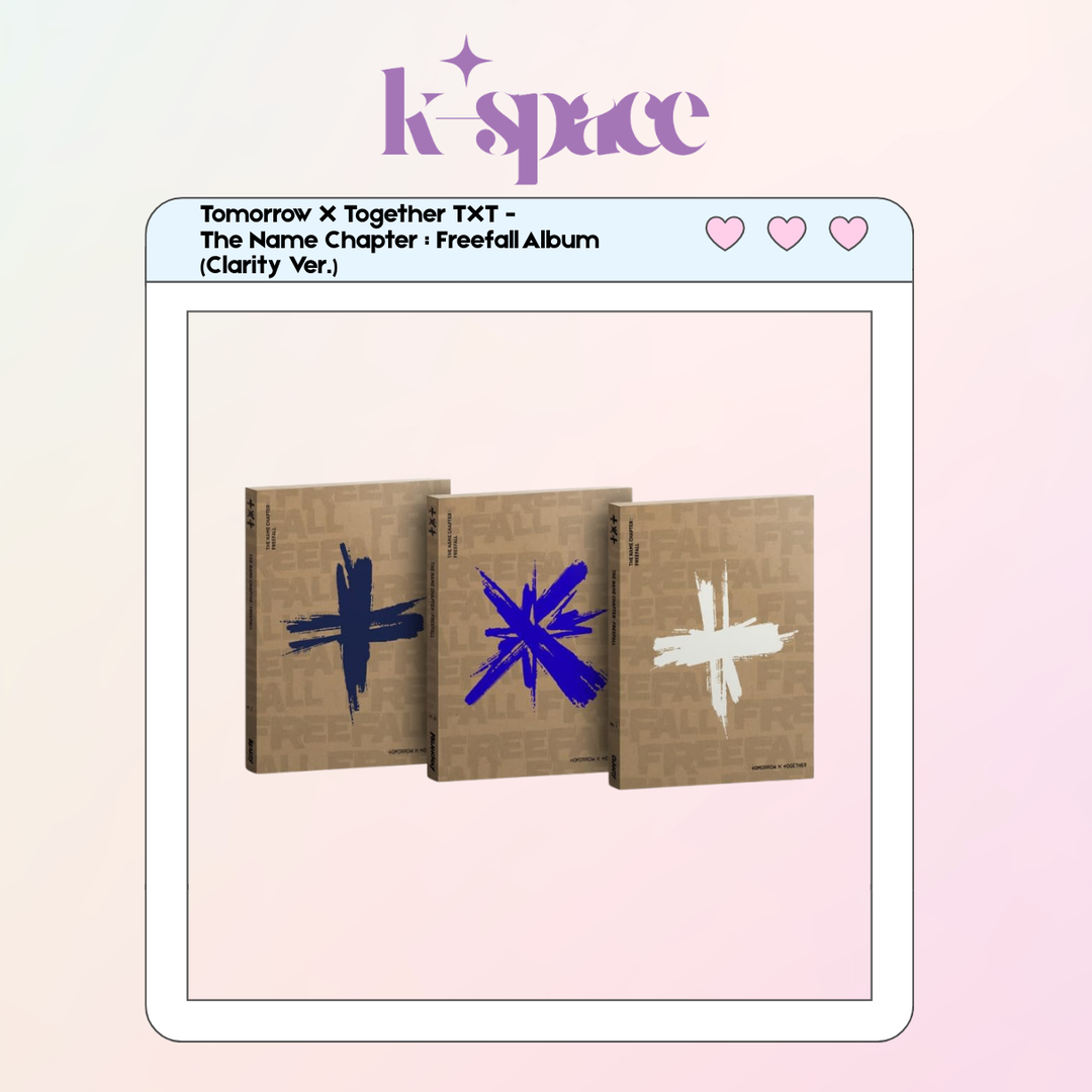 Tomorrow X Together TXT - The Name Chapter : Freefall Album (Clarity Ver.)