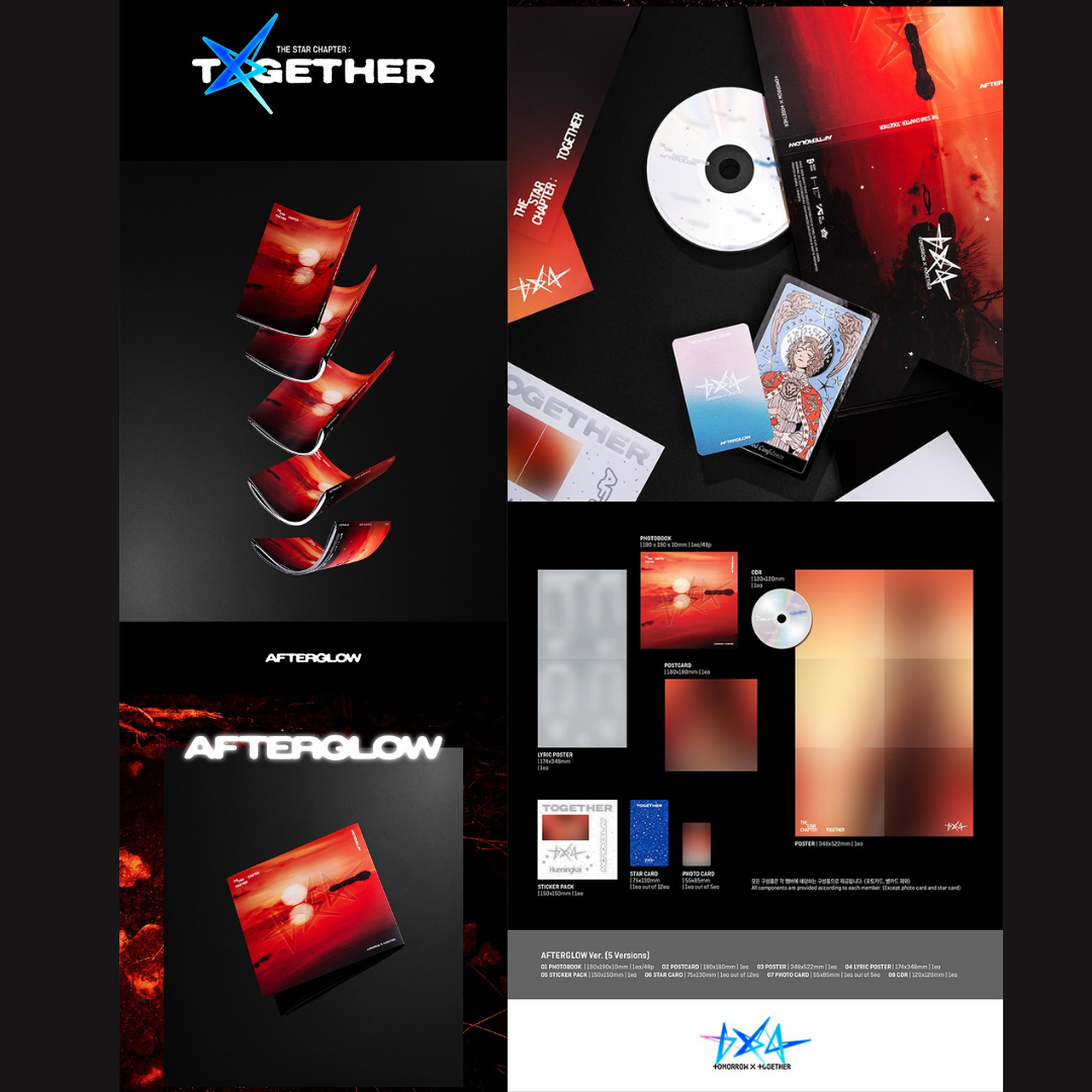 TXT 'The Star Chapter : TOGETHER' (Afterglow ver.) 7th mini album_1