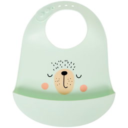 Bavoir en silicone 