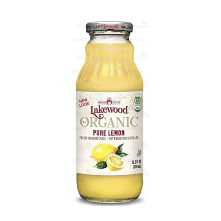 Lakewood Org Lemon Juice 有机柠檬汁 370ml