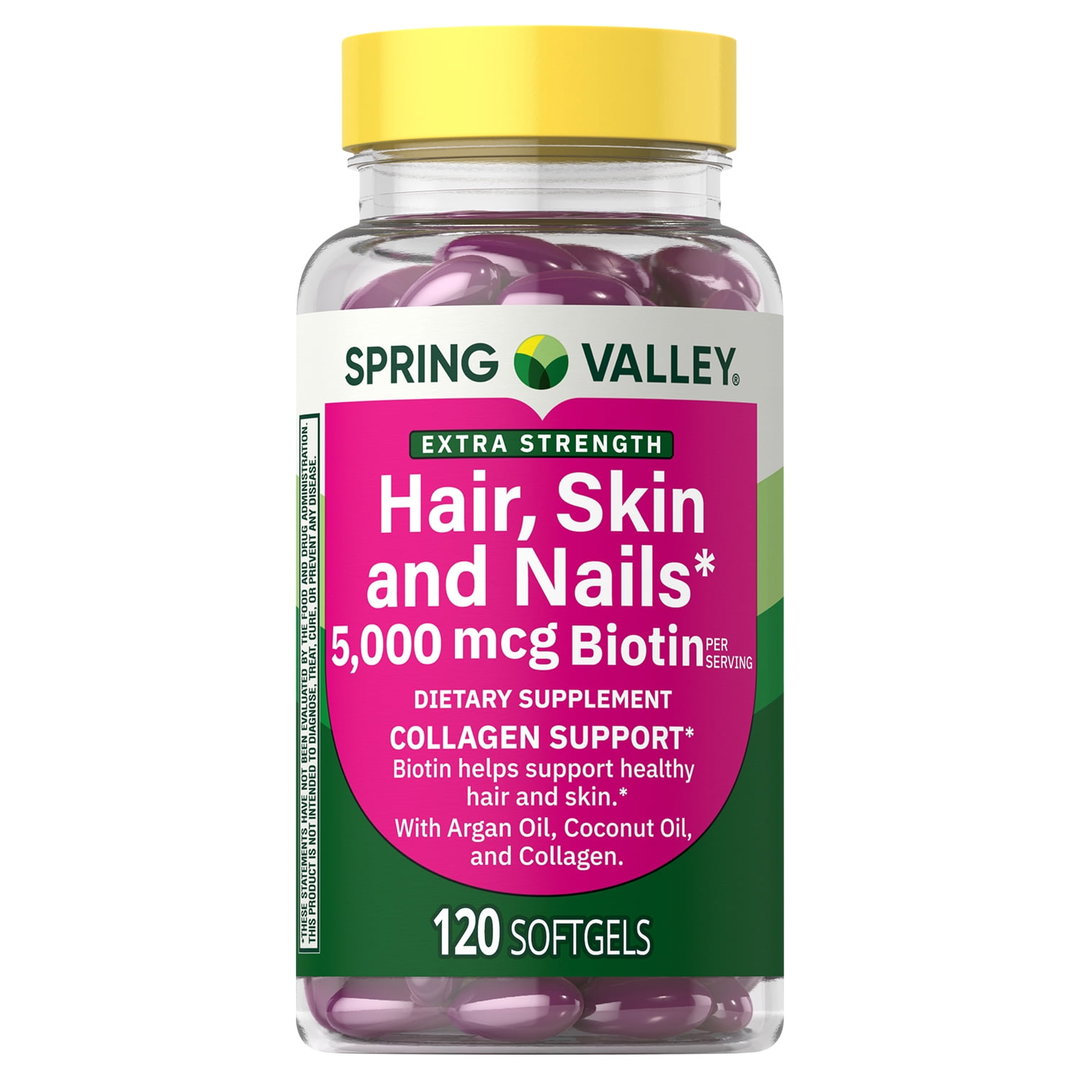 Spring Valley Extra Strength Hair Skin & Nails Collagen 120