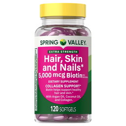 Spring Valley Extra Strength Hair Skin & Nails Collagen 120