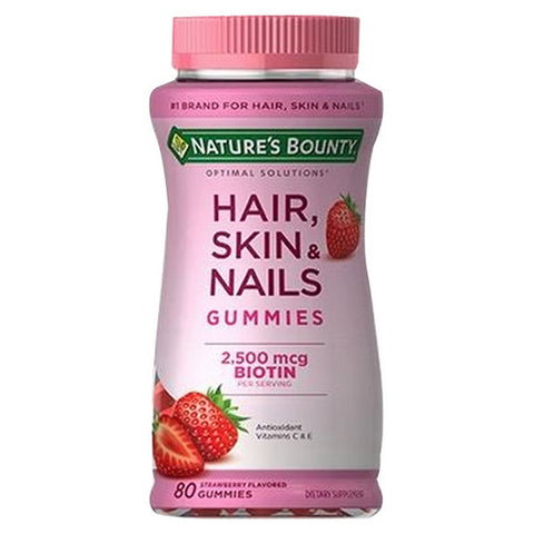 Nature's Bounty, Optimal Solutions Hair-Skin & Nails 80