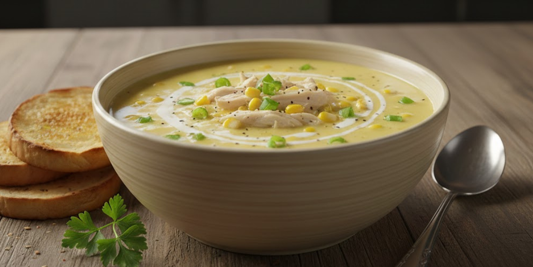 Chicken Corn soup 